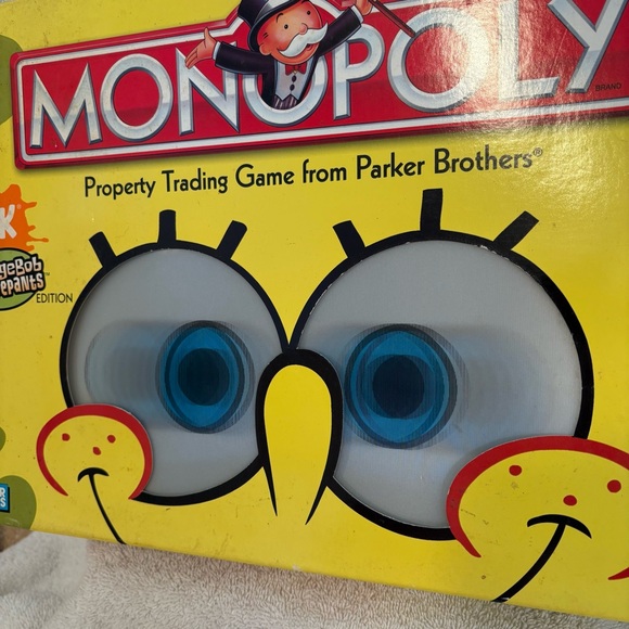 Monopoly SpongeBob SquarePants Edition, Complete Set, 2005 - Picture 2 of 8